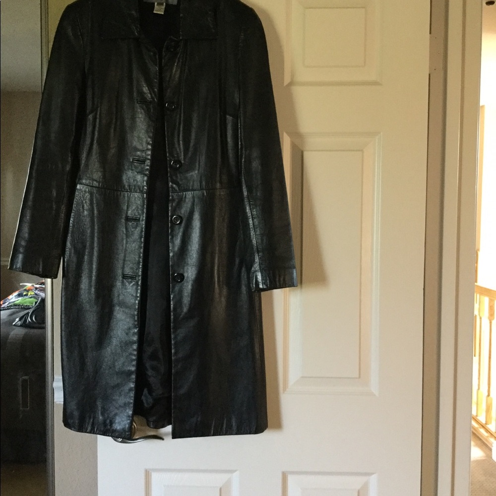Leather Coat